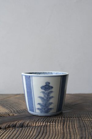 古伊万里草花文そば猪口