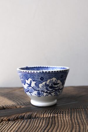 オランダ焼花鳥文コップ